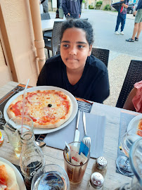 Plats et boissons du Pizzeria Chez Mestre auberge de pays,Coté Pizza à Lagarde-Marc-la-Tour - n°19