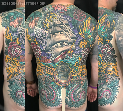 Tattoo Shop «Godspeed Tattoo», reviews and photos, 100 N Main St Suite 102, Breckenridge, CO 80424, USA