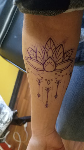 Explore small hip tattoo ideas, creative tattoo ideas in Cheyenne, available at The T.R.I.B.E. Zoo, LLC Tattoo