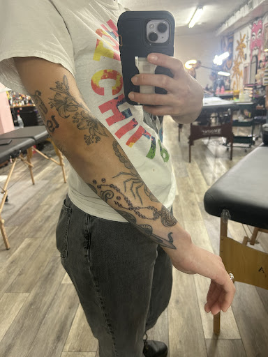 Explore irish flag tattoo ideas, creative tattoo ideas in Tampa, available at Bed of Roses Tattoo Studio