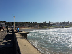 Foto von Orient beach und die siedlung