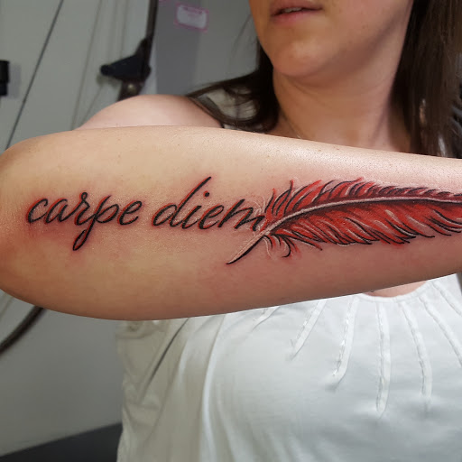 Explore notre dame tattoo ideas, creative tattoo ideas in Charlotte, available at Black Cloud Tattoo & Piercing