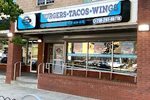 Burgers Tacos Wings & Seafood image
