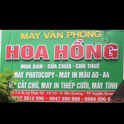 Máy Photocopy Tuyên Quang - Hoa Hồng