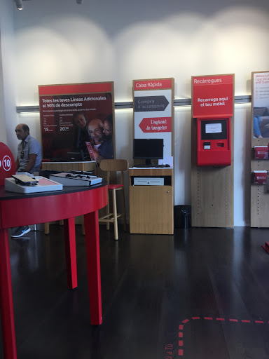 Vodafone shops in Barcelona