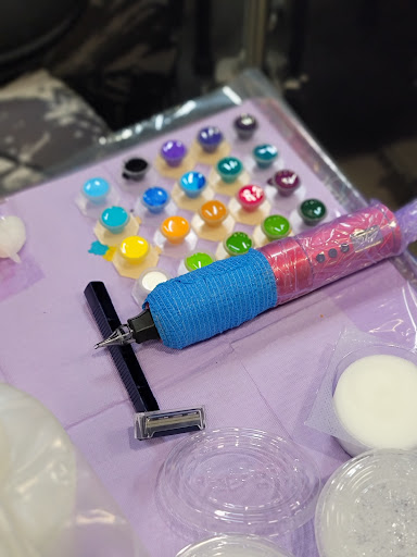 Explore under knee tattoo ideas, creative tattoo ideas in Hillsboro, available at Reflections Art Gallery and Studio