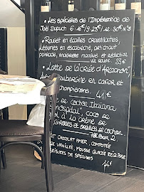 Café de la Plage - Restaurant Chez Pierre à Arcachon menu