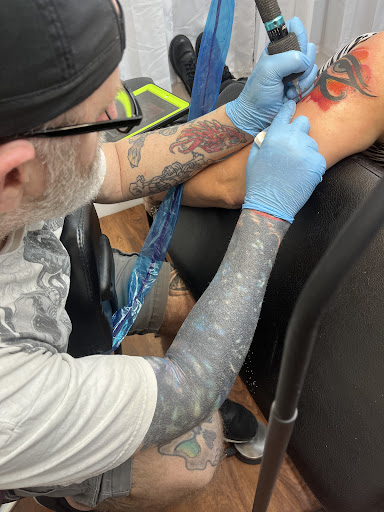 Explore outline tattoo ideas, creative tattoo ideas in Cocoa, available at Rorschach Tattoo Shop and Piercing Studio