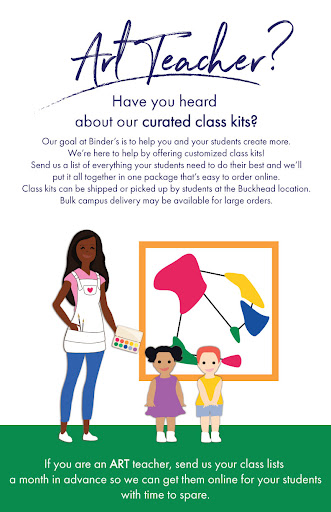 Art Supply Store «Binders Art Supplies and Frames - Buckhead», reviews and photos, 3330 Piedmont Rd NE #18, Atlanta, GA 30305, USA