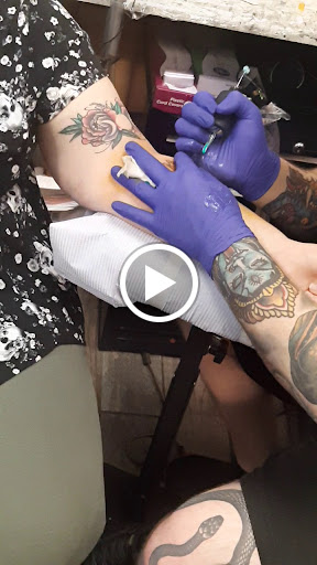 Explore golden retriever tattoo ideas, creative tattoo ideas in South Bend, available at Marvel Tattoo & Piercing