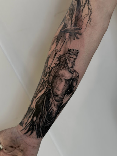 Explore female virgo tattoo ideas, creative tattoo ideas in Springfield, available at Triumph Tattoo