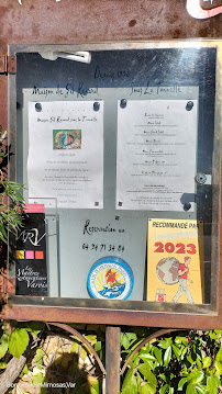 Restaurant La Tonnelle/Maison Gil Renard sous la tonnelle à Bormes-les-Mimosas (la carte)