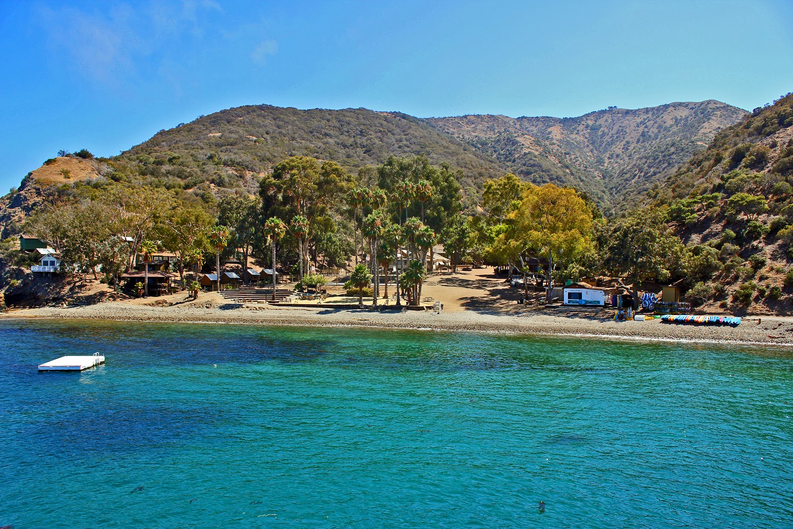 Foto van Bannings Beach met turquoise puur water oppervlakte