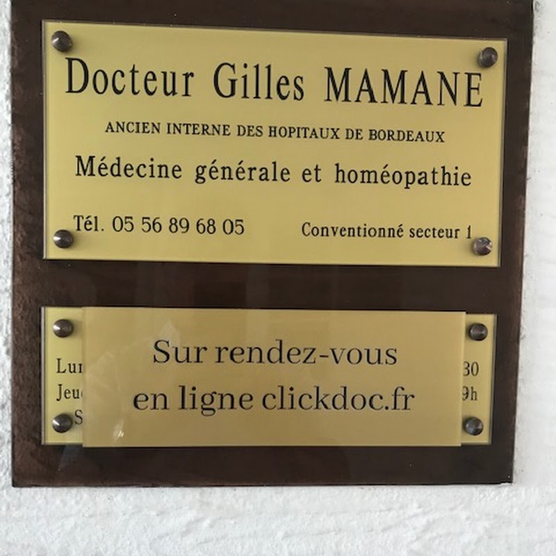 Docteur MAMANE Gilles