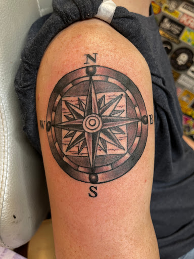 Explore black and gray tattoo sleeve ideas, creative tattoo ideas in Birmingham, available at Classic 13 Tattoo