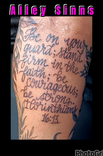 Explore fruit of the spirit tattoo ideas, creative tattoo ideas in Corpus Christi, available at Tattoo Nation Tattoo & Body Piercing Studio