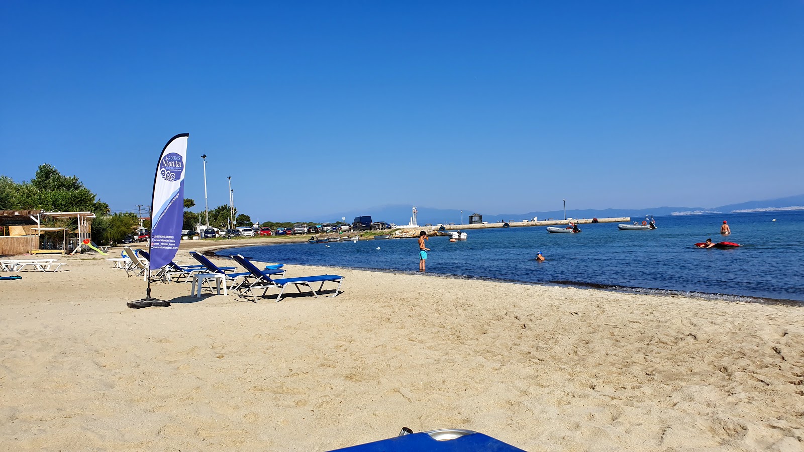 Foto de Skala Prinos beach ubicado en área natural