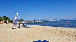 Foto di Skala Prinos beach - luogo popolare tra gli intenditori del relax