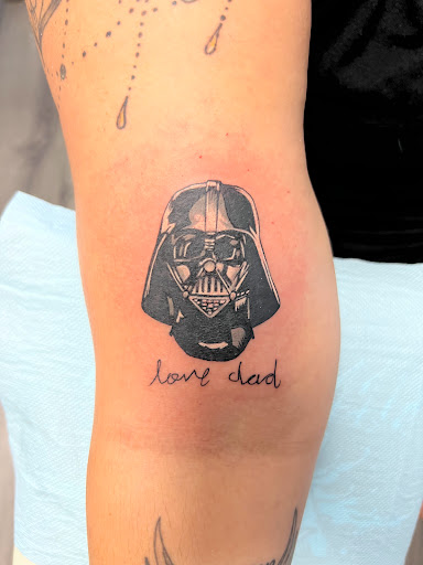 Explore side face tattoo ideas, creative tattoo ideas in Pittsburg, available at Delta Art & Tattoo