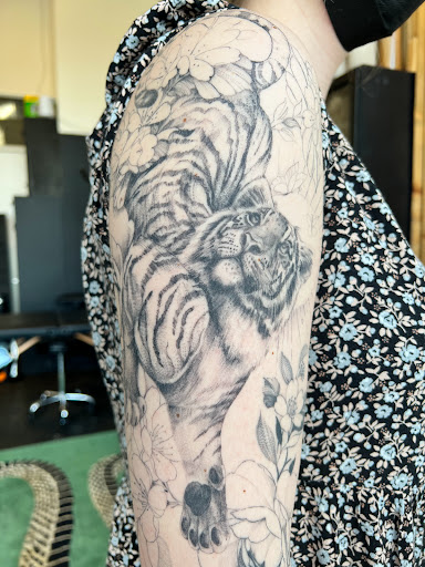 Explore tattoo ideas for son on mom, creative tattoo ideas in Portland, available at Midnight Tattoo