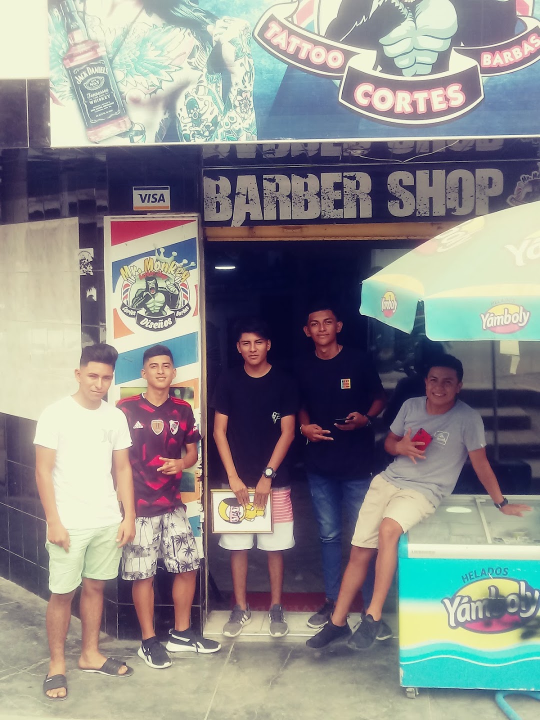 mr monkey barber shop