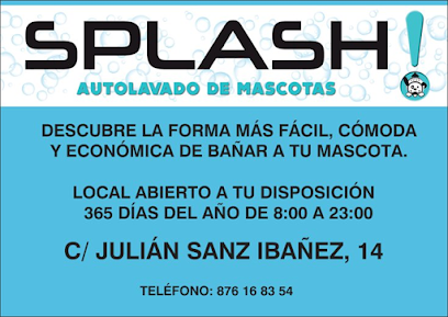 Splash! Autolavado mascotas - Servicios para mascota en Zaragoza