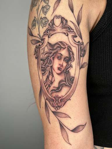 Explore michael myers tattoo ideas, creative tattoo ideas in Roselle Park, available at Sola Ink