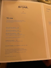 Menu / carte de Restaurant La Bouitte à Les Belleville