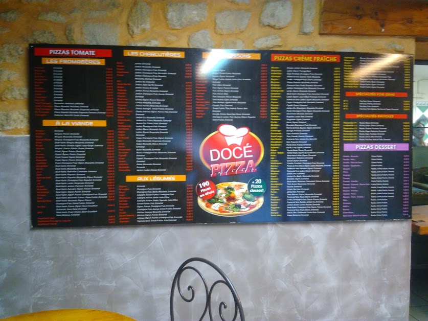 Docé Pizza à Camaret-sur-Aigues (Vaucluse 84)