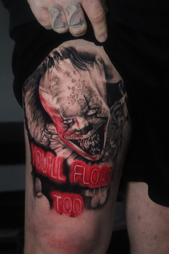 Explore power rangers tattoo ideas, creative tattoo ideas in Clarksville, available at Dark Raine Tattoo