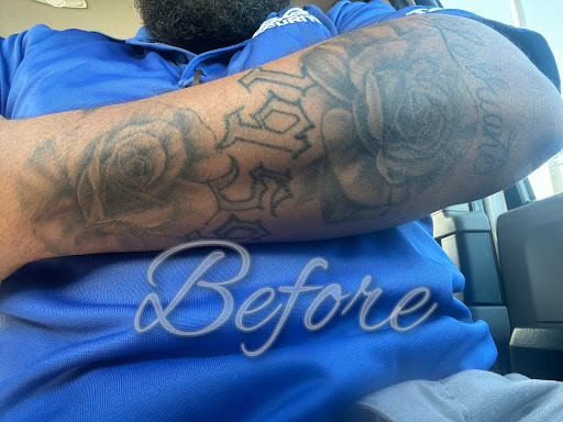 Explore cake tattoo ideas, creative tattoo ideas in San Tan Valley, available at Frontier Tattoo Company