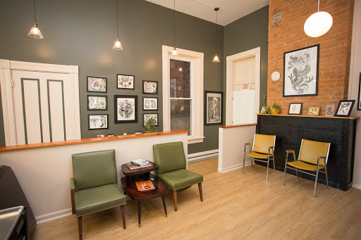 Explore face tattoo ideas for women, creative tattoo ideas in Covington, available at Illuminaut Tattoo