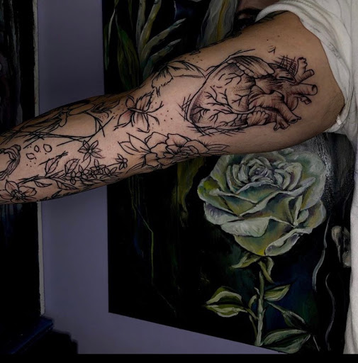 Explore tattoo blending ideas, creative tattoo ideas in Keyport, available at Taboo Tattoos