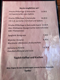 Gaststätte Karpfenstüble à Lahr carte