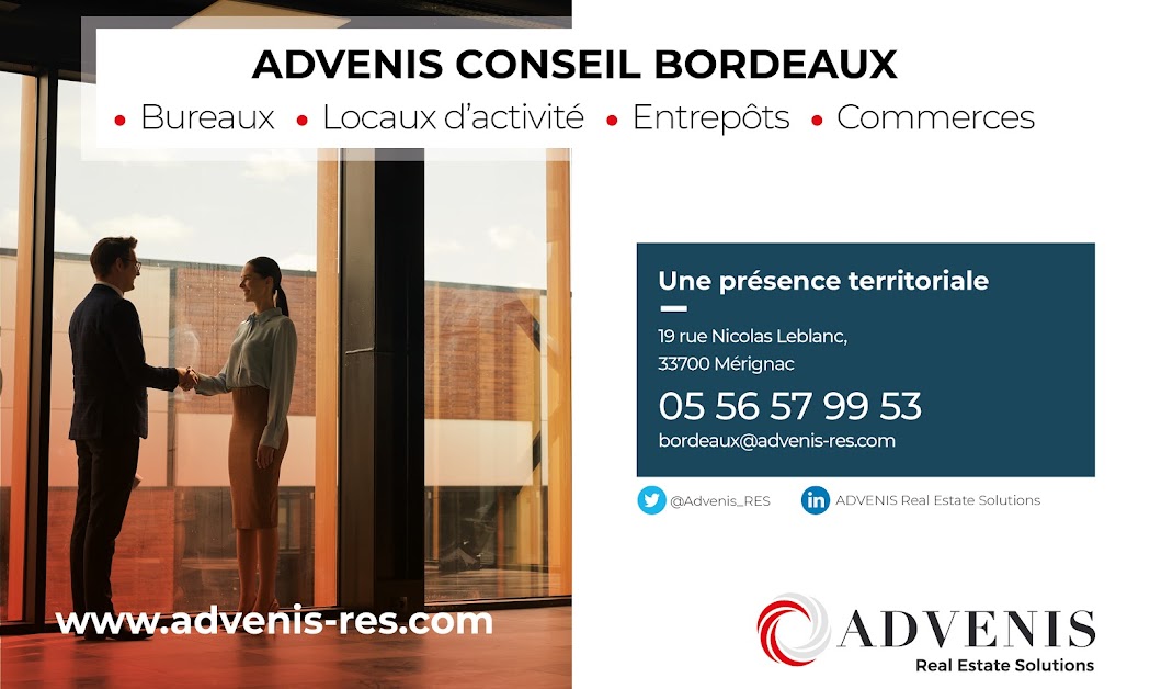 Advenis Conseil & Transaction - Bordeaux à Mérignac (Gironde 33)