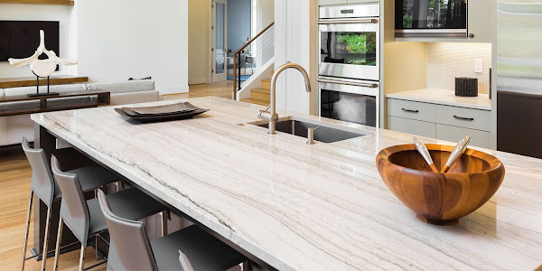 Comptoirs Granit, Quartz et marbre à Montréal - Cuisine et salle de bain