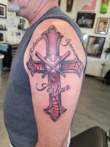 Explore outcast tattoo ideas, creative tattoo ideas in Meridian, available at Lifestyle Tattoo Co.