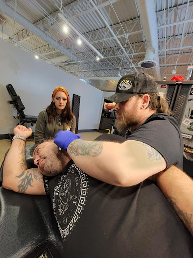 Explore rockstar tattoo ideas, creative tattoo ideas in Fort Wayne, available at Grade A Tattoos and Body Piercing