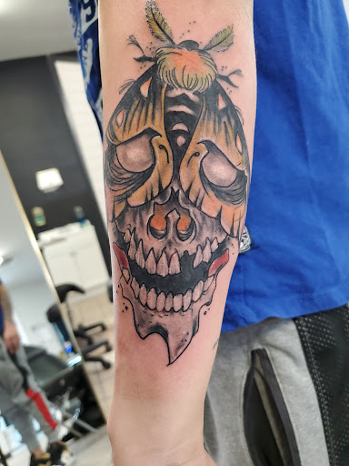 Explore squirrel tattoo ideas, creative tattoo ideas in Rogers, available at Saved by Grace Tattoo Studio