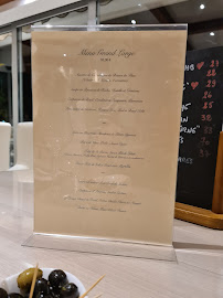 Le Grand Large à Balaruc-les-Bains menu