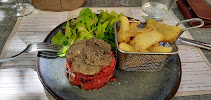 Steak tartare du Restaurant français Auberge de la Tour à Aups - n°5