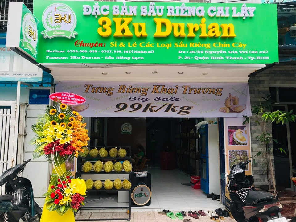 3Ku Durian - Sầu Riêng Sạch
