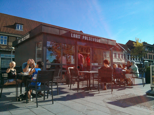 Helles Pølsevogn in Odder, Vesthimmerland