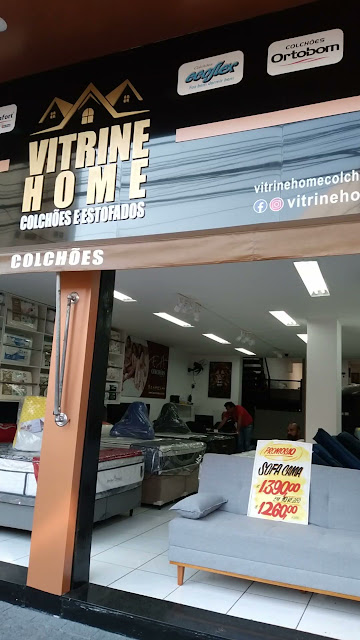 Vitrine Home - Colchões - Móveis e Sofás