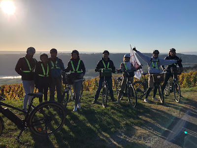 Wine and Ride Condrieu - visite des caves à vélo à Condrieu