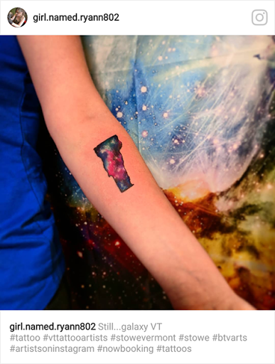 Explore simple man tattoo ideas, creative tattoo ideas in Stowe, available at World Famous Monkey House Customs