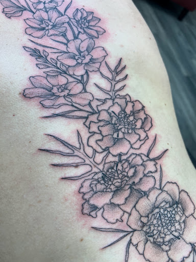 Explore black light tattoo ideas, creative tattoo ideas in Leola, available at Sweet Omens