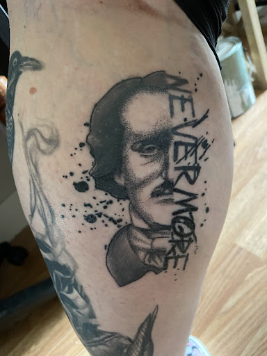 Explore honey tattoo ideas, creative tattoo ideas in Pendleton, available at 1111 Designs Tattoo Studio