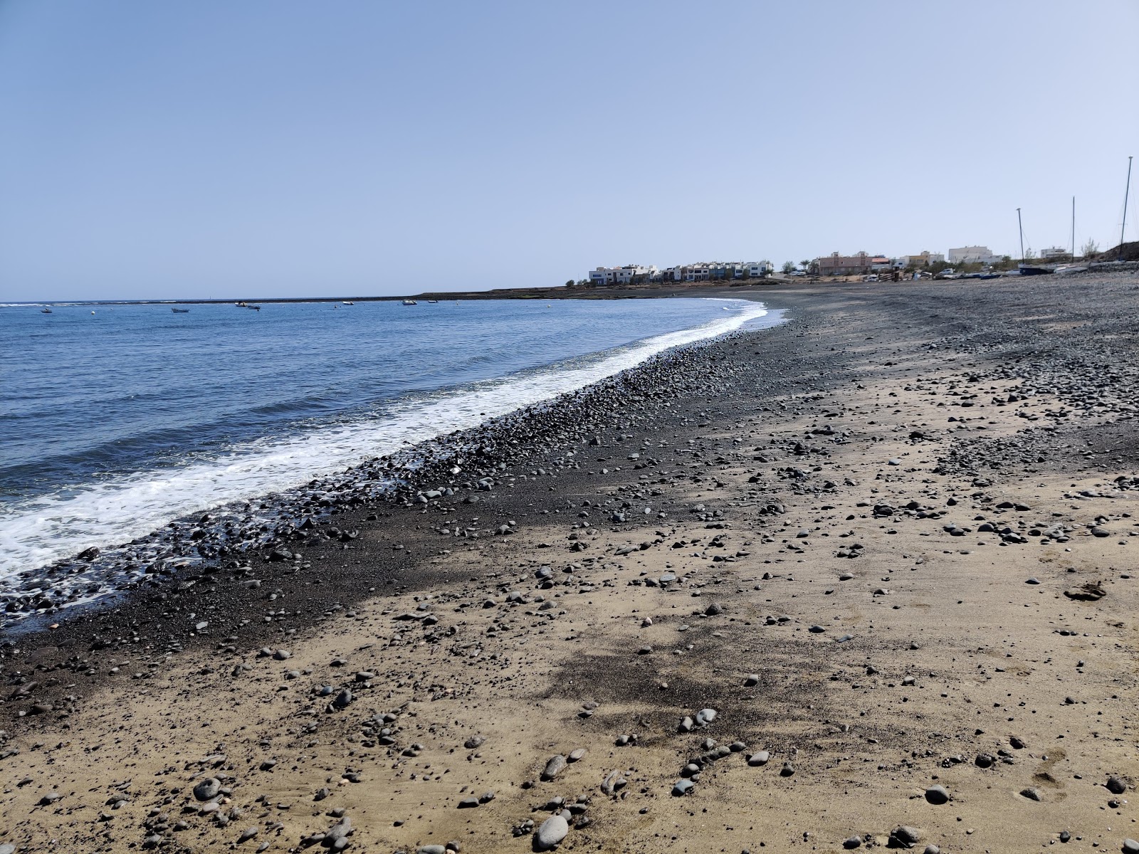 Foto von Playa Las Lajas mit sehr sauber Sauberkeitsgrad
