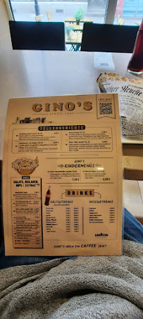 Gino’s à Heidelberg menu